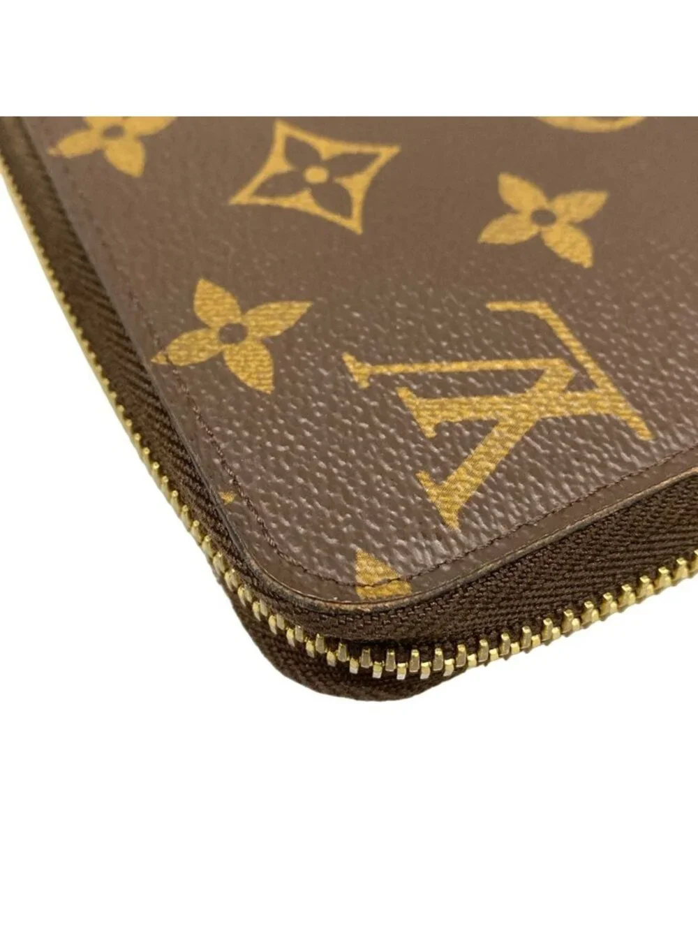 Louis Vuitton Wallet Monogram Zippy Brown